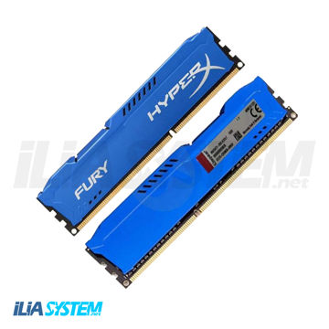 رم کامپیوتر کینگستون مدل HyperX Fury DDR3 1600MHz CL10.Black Board ظرفیت 8 گیگابایت