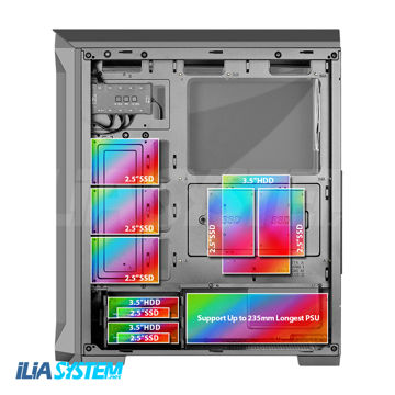 کیس کامپیوتر گرین مدل Z5 SURENA