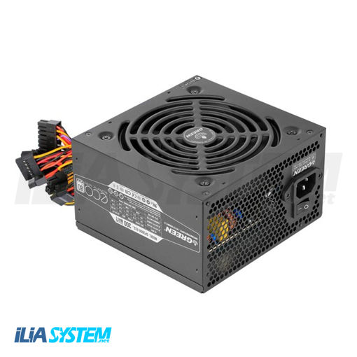 منبع تغذیه (پاور) کامپیوتر گرین 450W مدل   GP450A-ECO Rev3.1