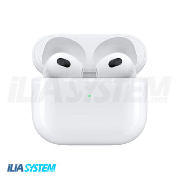 هدفون بی سیم اپل مدل AirPods 3 همراه با محفظه شارژ