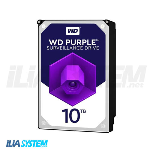 هارد اینترنال وسترن دیجیتال مدل Purple WD 10TB ظرفیت ۱۰ ترابایت