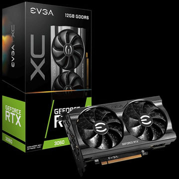 کارت گرافیگ  Evga rtx 3060 12 g 2fan