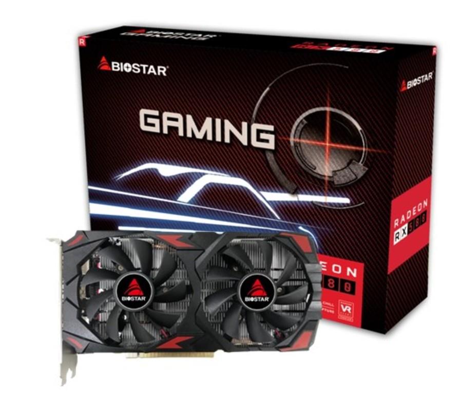 کارت گرافیگ Biostar rx 580 8g 2fan