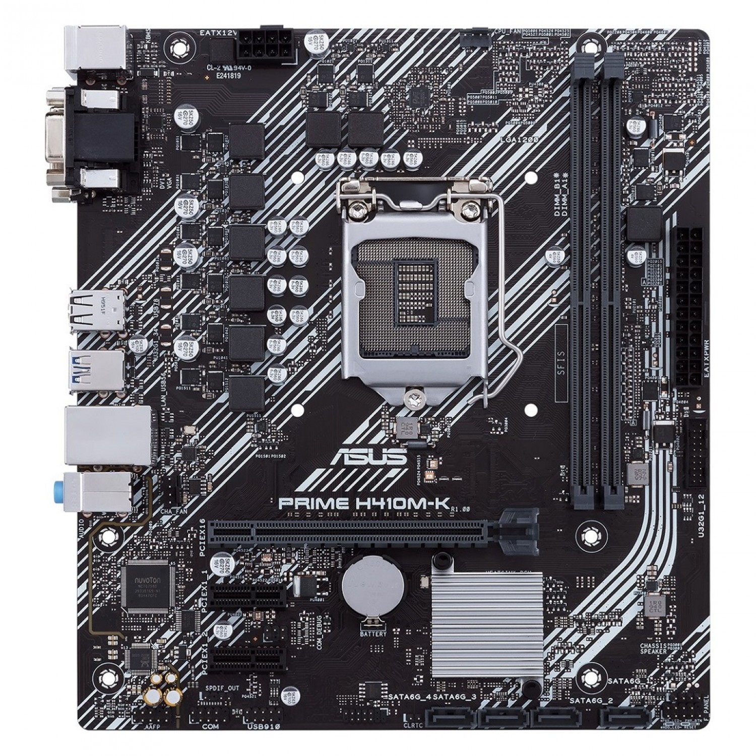 مادربرد ایسوس مدل ASUS PRIME H410M-K DDR4